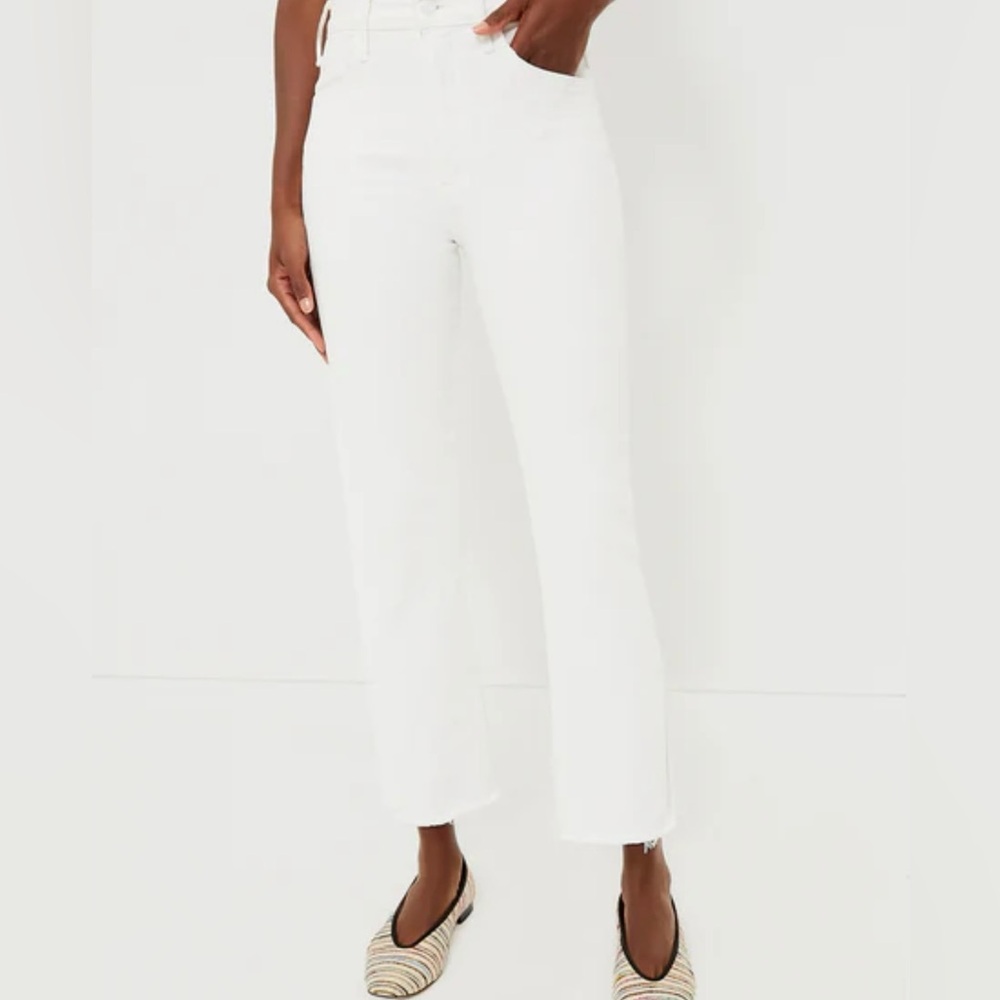 MOTHER The Hustler Ankle Fray Jeans Size 30 🌸🌸🌸 - Picture 3 of 14